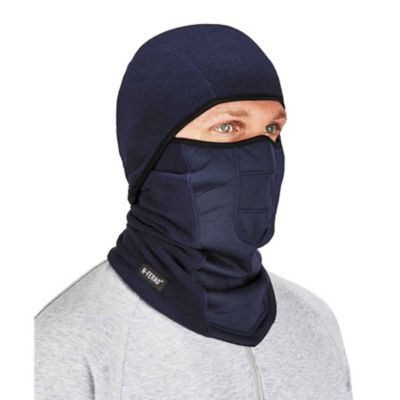 Image showing 7 th N-Ferno Windproof Balaclava Face Mask, Hinged Design, Navy