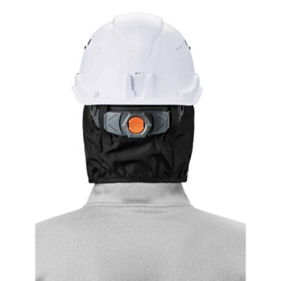 Image showing 7 th N-Ferno Unisex 2-Layer Fleece-Lined Winter Hard Hat Liner with Polyester Shell, Regular Length
