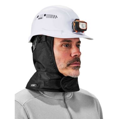 Image showing 5 th N-Ferno Unisex 2-Layer Fleece-Lined Winter Hard Hat Liner with Polyester Shell, Shoulder Length
