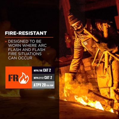 Image showing  FR Balaclava Face Mask, NFPA 70E/NFPA 2112 Dual Compliant, Black