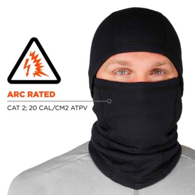 Image showing  FR Balaclava Face Mask, NFPA 70E/NFPA 2112 Dual Compliant, Black