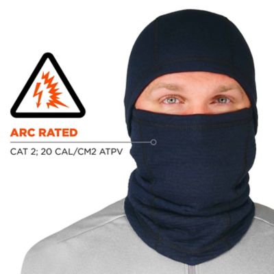 Image showing  FR Balaclava Face Mask, NFPA 70E/NFPA 2112 Dual Compliant, Navy