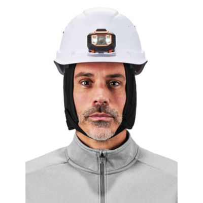 Image showing  Unisex 2-Layer Fleece-Lined Winter Hard Hat Liner with FR Cotton Shell, Regular Length