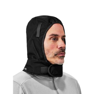Image showing  Unisex 2-Layer FR Fleece-Lined Winter Hard Hat Liner, Shoulder Length