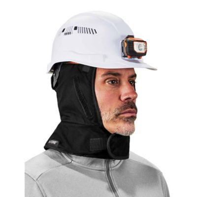 Image showing  Unisex 2-Layer FR Fleece-Lined Winter Hard Hat Liner, Shoulder Length