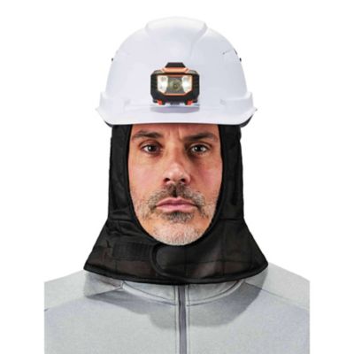 Image showing 5 th N-Ferno 3-Layer Fleece-Lined Winter Hard Hat Liner with Quilted Shell and Foam Mid-Layer, Shoulder Length