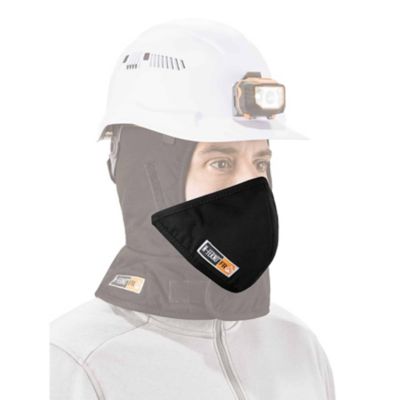 Image showing  2-Layer Thermal FR Mouthpiece for Hard Hat Liners, Modacrylic/Cotton Shell