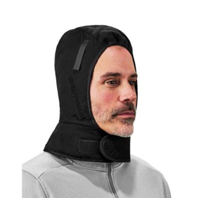Image showing  Unisex 3-Layer FR Fleece-Lined Winter Hard Hat Liner with Foam Mid-Layer, Shoulder Length
