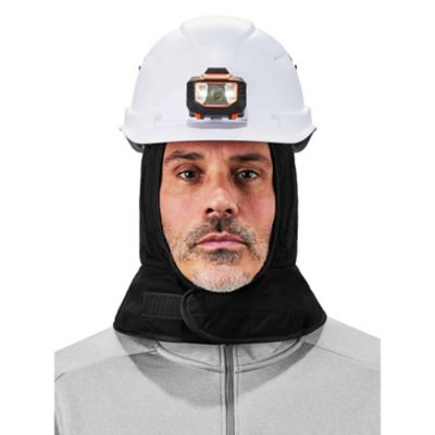 Image showing 5 th N-Ferno Unisex 3-Layer FR Fleece-Lined Winter Hard Hat Liner with Foam Mid-Layer, Shoulder Length