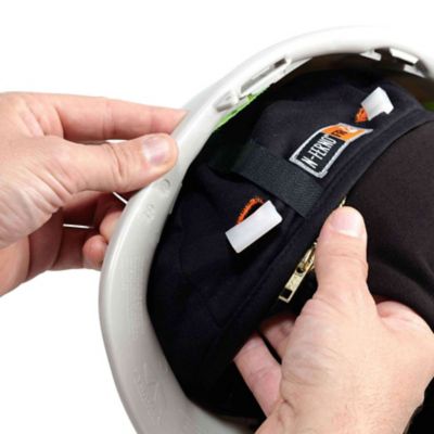Image showing  Unisex 2-Layer FR Modacrylic/Cotton Winter Hard Hat Liner, Zip-Off Cap