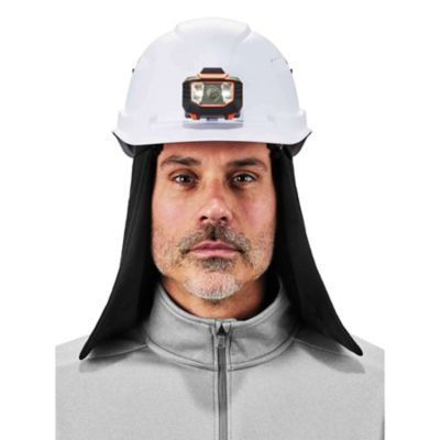Image showing  Unisex 2-Layer FR Modacrylic/Cotton Winter Hard Hat Liner, Zip-Off Cap