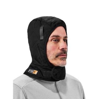 Image showing  Unisex 3-Layer FR Modacrylic/Cotton Winter Hard Hat Liner, Shoulder Length