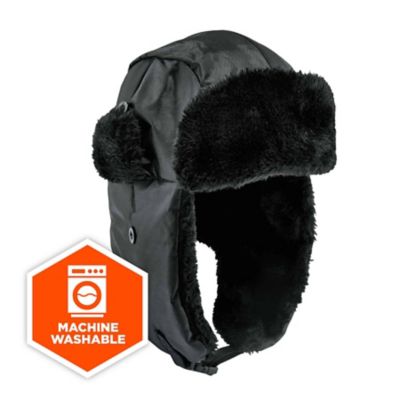Image showing 7 th N-Ferno Unisex Zippered Trapper Hat, Bump Cap Not Included