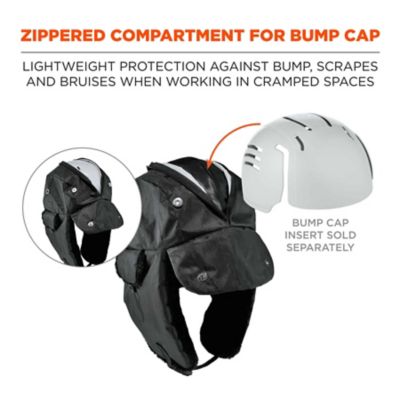 Image showing  Unisex Zippered Trapper Hat, Bump Cap Not Included