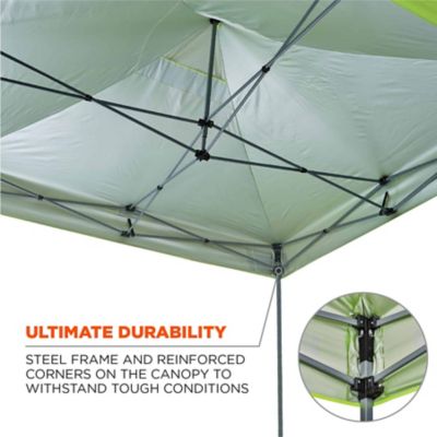 Image showing  10 ft. x 10 ft. 6000 Heavy-Duty Pop-Up Tent