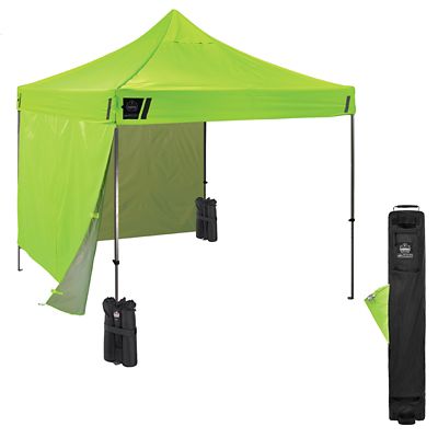 SHAX 10 ft. x 10 ft. 6051 Heavy-Duty Pop-Up Tent Kit