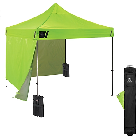 SHAX 10 ft. x 10 ft. 6051 Heavy-Duty Pop-Up Tent Kit