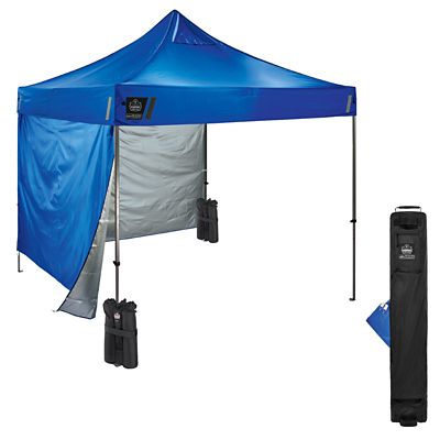 SHAX 10 ft. x 10 ft. 6051 Heavy-Duty Pop-Up Tent Kit