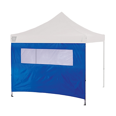 SHAX Heavy-Duty Sidewall with Mesh Window for Pop-Up Tents, 10 ft. x 10 ft., Blue