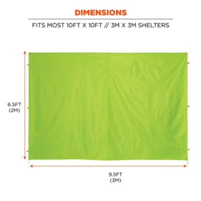 Image showing  6098 Pop-Up Tent Sidewall, 10 ft. x 10 ft.