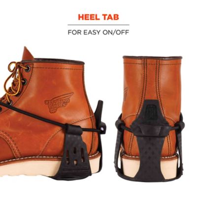 Image showing 5 th TREX Spikeless Ice Traction Devices for Shoes or Boots, Black, Extra Large