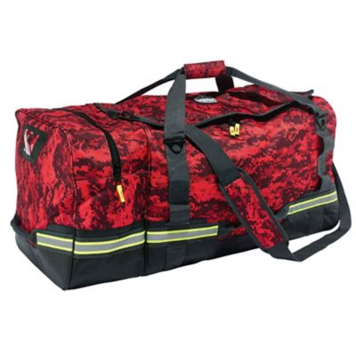 Arsenal 31 in. x 16 in. x 15.5 in. Red Camo Fire and Safety Gear Bag