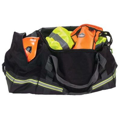 Image showing  31 in. x 16 in. x 15.5 in. Black Fire and Safety Gear Bag
