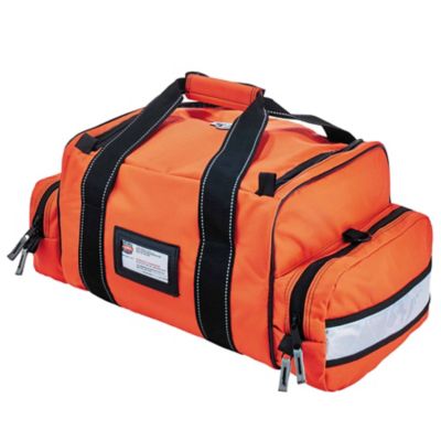 Image showing  19 in. x 12 in. x 8.5 in. Large Orange Trauma Bag