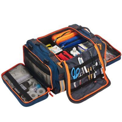 Image showing 6 th Arsenal 25.5 in. x 14.5 in. x 10.5 in. Blue/Orange Responder Gear Bag