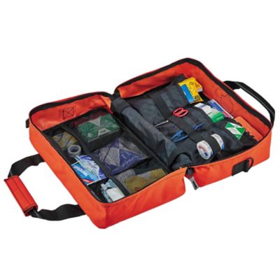 Image showing  16.5 in. x 7.5 in. x 10 in. Orange Responder Trauma Bag