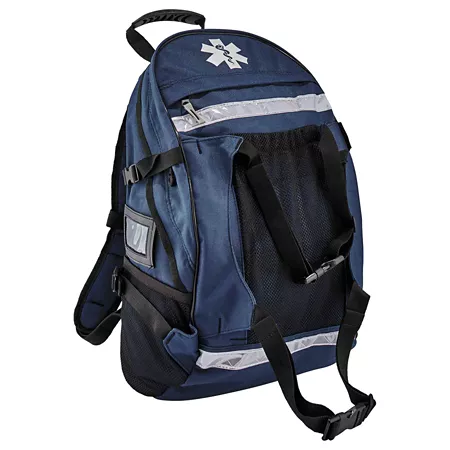 Arsenal 12" x 7" x 17.5" Blue Trauma Backpack Tool Bags