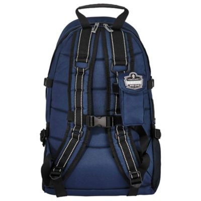 Image showing  12 in. x 7 in. x 17.5 in. Blue Backpack Trauma Bag