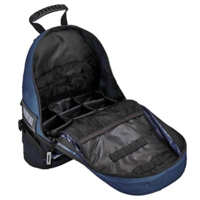 Image showing  12 in. x 7 in. x 17.5 in. Blue Backpack Trauma Bag