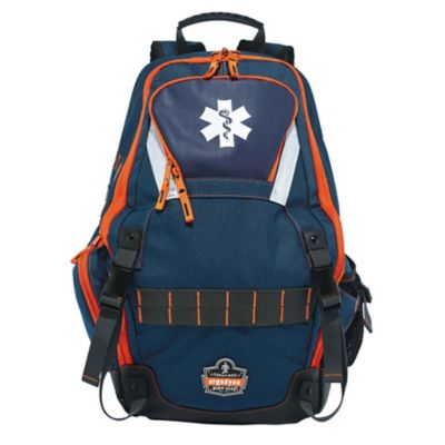 Arsenal 14.5 in. x 5 in. x 20 in. Blue/Orange Responder Backpack