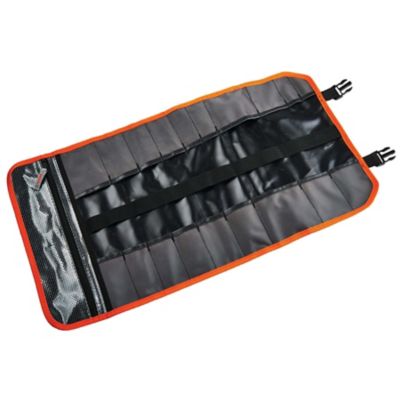 Image showing  27 in. x 14 in. Arsenal 5871 Polyester Roll-Up Tool Organizer with Zipper Pockets