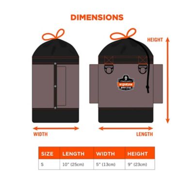 Image showing 7 th Ergodyne 5 in. Arsenal 5926 Polyester Topped Bolt Bag Tool Pouch, Short