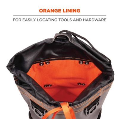 Image showing 5 th Ergodyne 5 in. Arsenal 5928 Polyester Topped Bolt Bag Tool Pouch, Tall