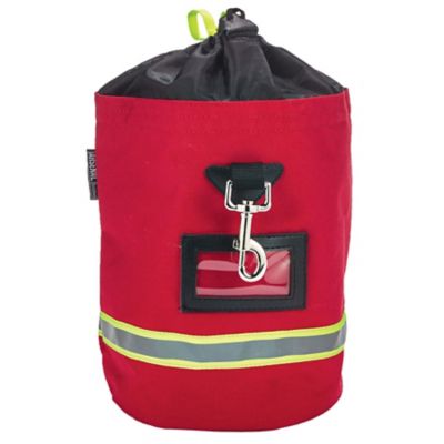 Image showing  8.5 in. Arsenal 5080L Firefighter SCBA Mask Bag, Fleece Lined, Drawstring Closure