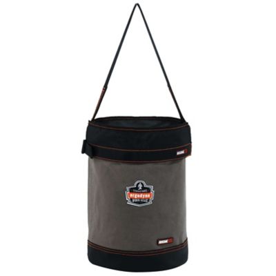 Arsenal 12.5 in. x 17 in. Web Handle Canvas Hoist Bucket with Top