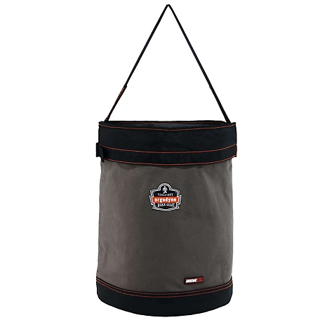 Arsenal 16 in. x 20 in. XL Web Handle Canvas Hoist Bucket with Top