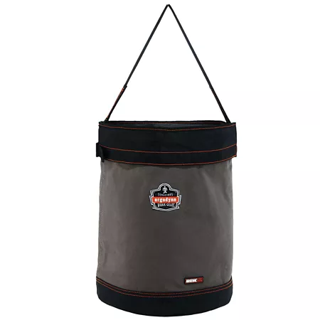 Arsenal 16" x 20" XL Canvas Handle Lift Bucket with Top Tool Bags