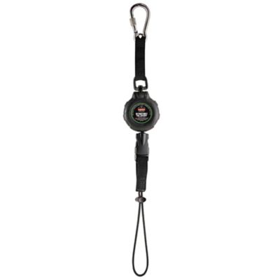 Image showing 6 th Squids Retractable Tool Lanyard with Stainless Steel Carabiner and Loop, 2 lb.