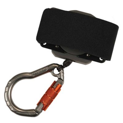 Image showing  Retractable Tool Lanyard with Belt Loop and Locking Carabiner, 2 lb.