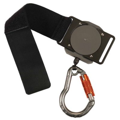 Image showing  Retractable Tool Lanyard with Belt Loop and Locking Carabiner, 2 lb.