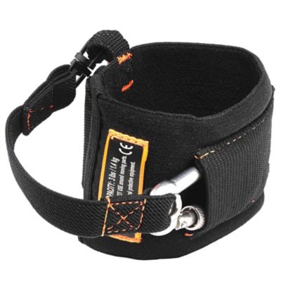 Image showing  Pull-On Wrist Tool Lanyard with Carabiner, 3 lb.