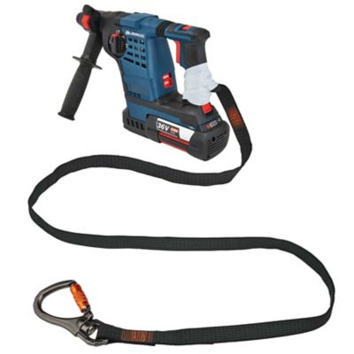 Image showing  Tool Lanyard with Double-Locking Swivel Carabiner, 40 lb.