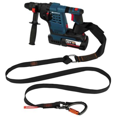 Image showing  Tool Lanyard with Double-Locking Swivel Carabiner, 40 lb.