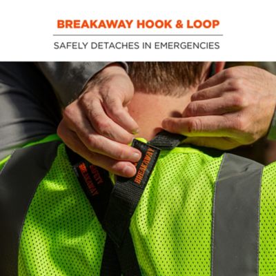 Image showing  Padded Barcode Scanner Harness and Lanyard for Mobile Computers, Black, Large