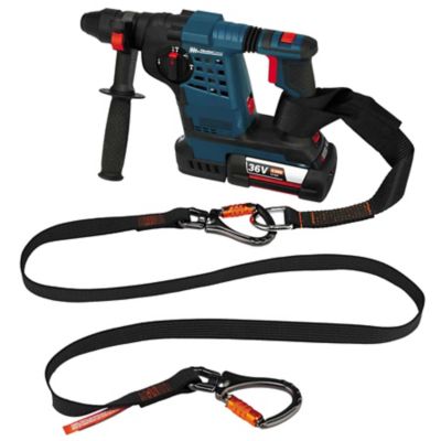 Image showing  Tool Lanyard with Dual Double-Locking Swivel Carabiners, 40 lb.