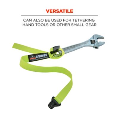 Image showing  3155 Elastic Hard Hat Lanyard with Clamp